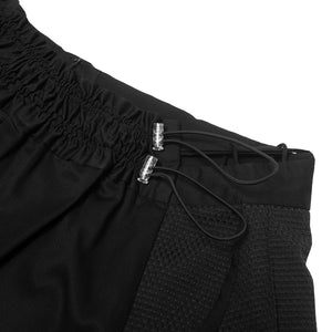 SIDE PLEATED SKORT BLACK