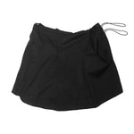 SIDE PLEATED SKORT BLACK