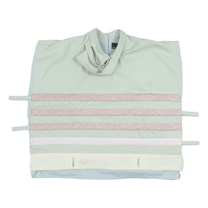 Assymetric Collar Stripe Top