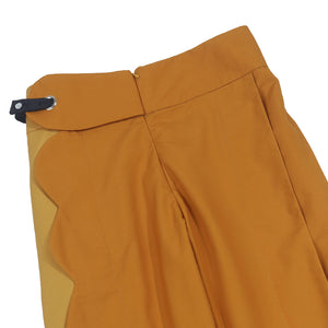 Assym Curve Pants Turmeric Yellow