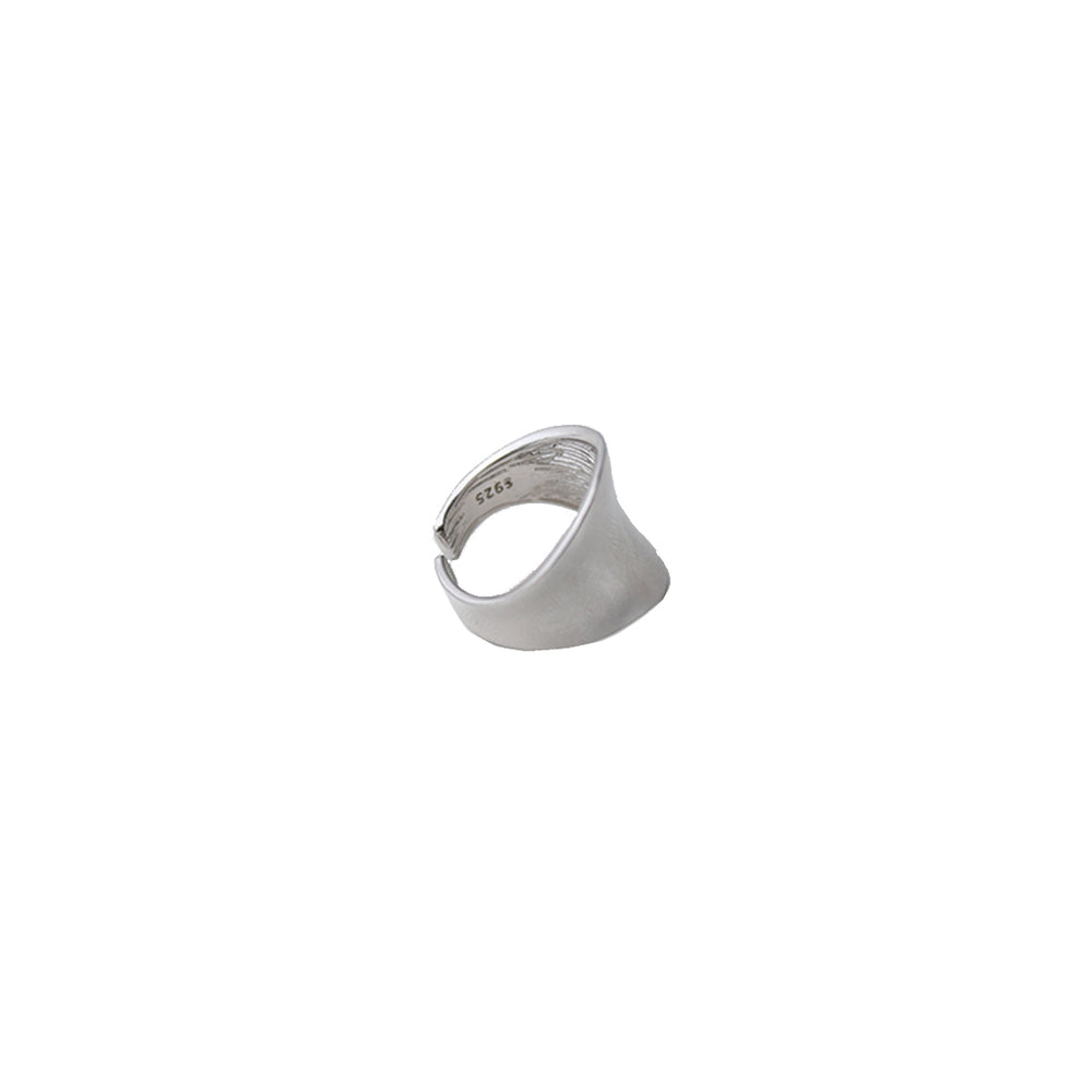 PLATE RING SILVER
