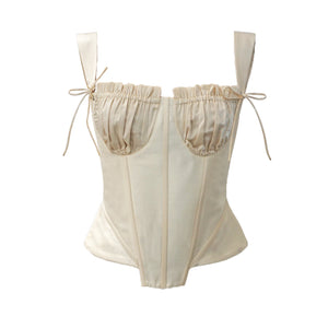 SS25 Alexandra Corset Top 410 Beige