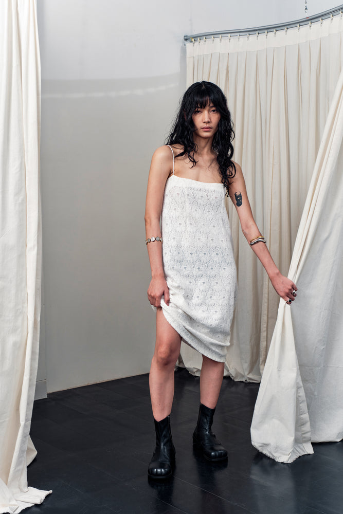 SHAN DRESS 3 WHITE