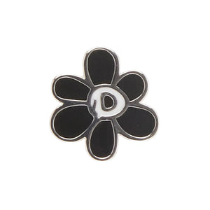 P. WORLD GESTURES STUD EARRING BLACK