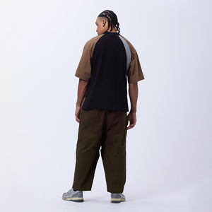 P. WORLD PANEL MOCK NECK SS TEE