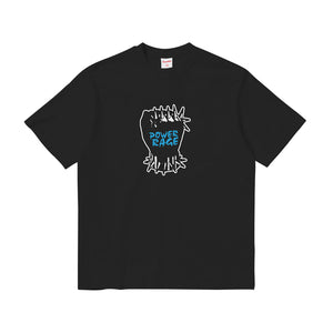 POWER RAGE TEE BLACK