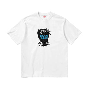 POWER RAGE TEE WHITE