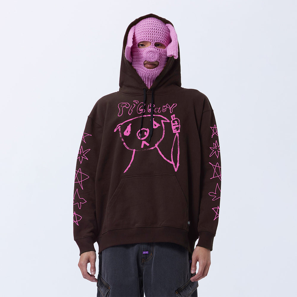 PIG BABY X P.A.M. HOODED SWEAT