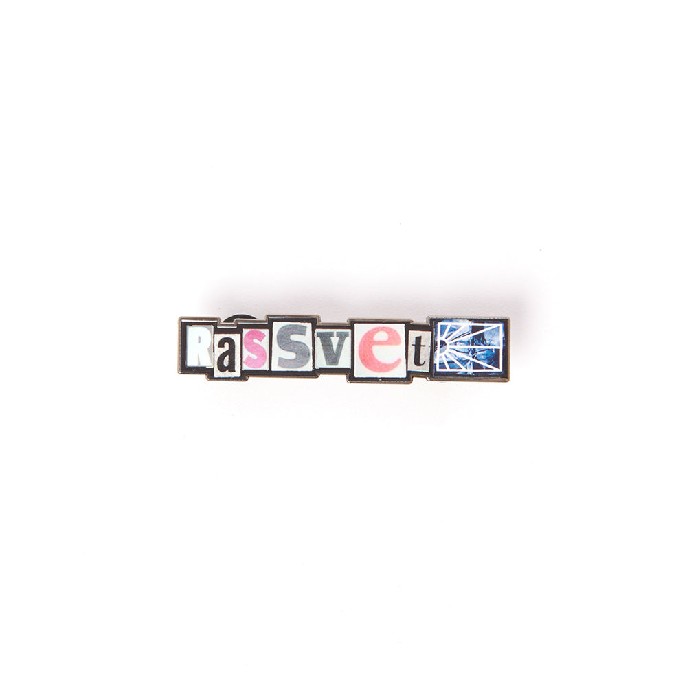 MEN TYPO METAL PIN MULTI