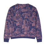 MEN ROSES CARDIGAN KNIT NAVY