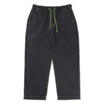 MEN CANVAS VACATION TROUSERS WOVEN BLACK