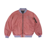Ryujin Dusty Pink Bomber Jacket