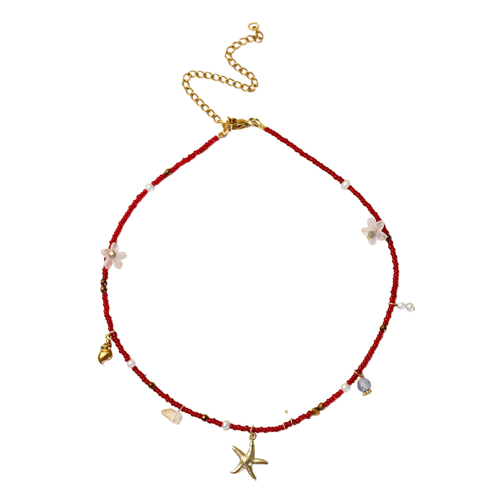 Phelia red, gold, blue, and white