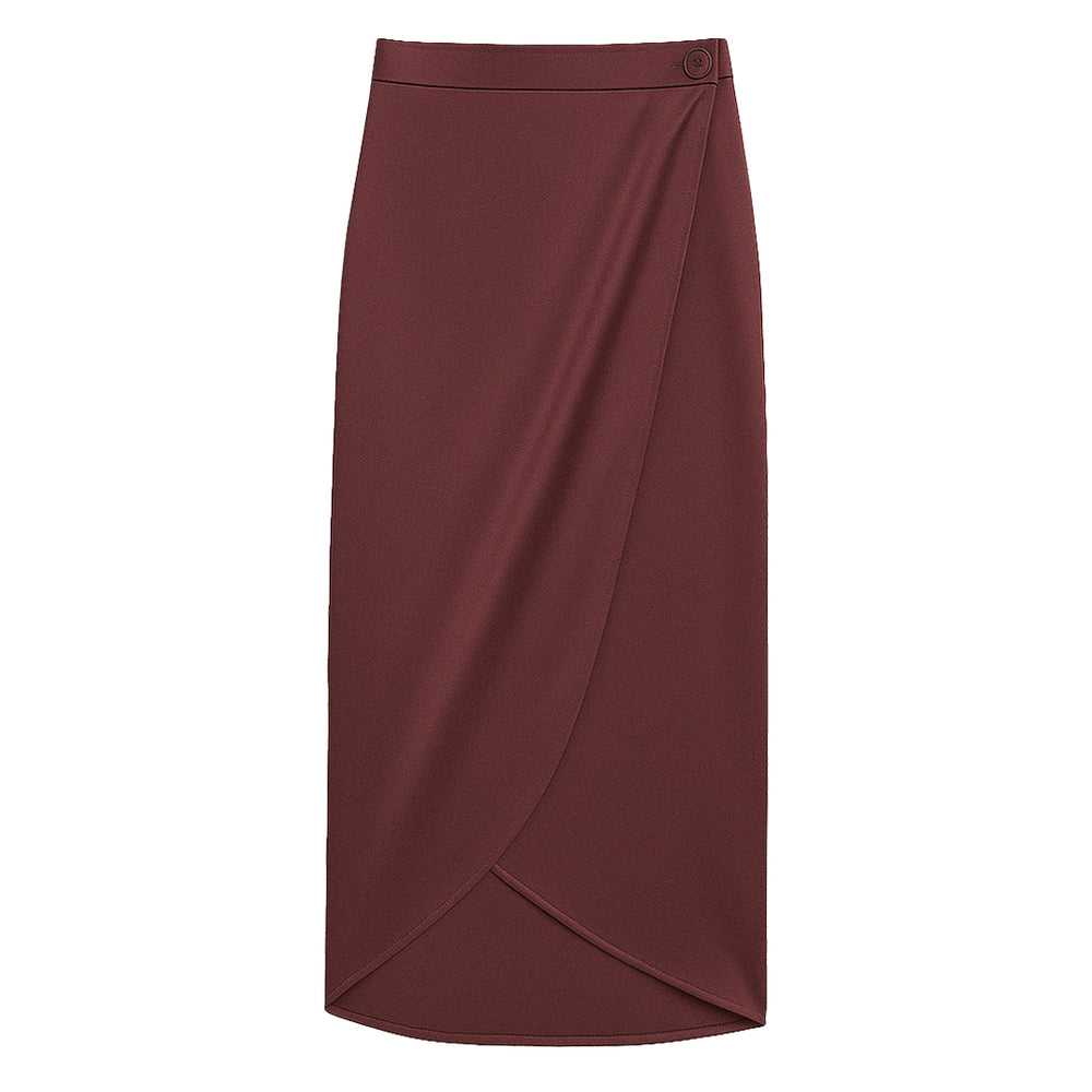 NAOMI SKIRT BURGUNDY