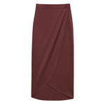NAOMI SKIRT BURGUNDY