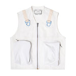 UTILITY RECYCLING VEST OFF-WHITE