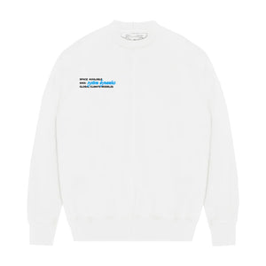 SYSTEM DYNAMICS CREW SWEAT OFF-WHITE