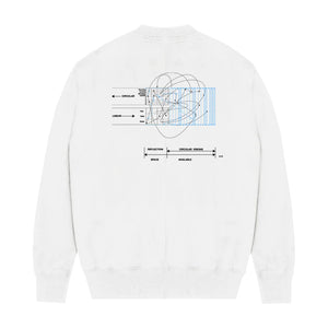 SYSTEM DYNAMICS CREW SWEAT OFF-WHITE