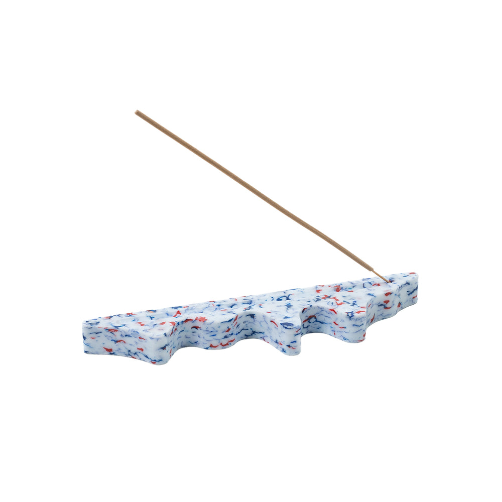 MELTING ECOSYSTEM INCENSE HOLDER WHITE