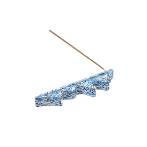 MELTING ECOSYSTEM INCENSE HOLDER BLUE WAVE