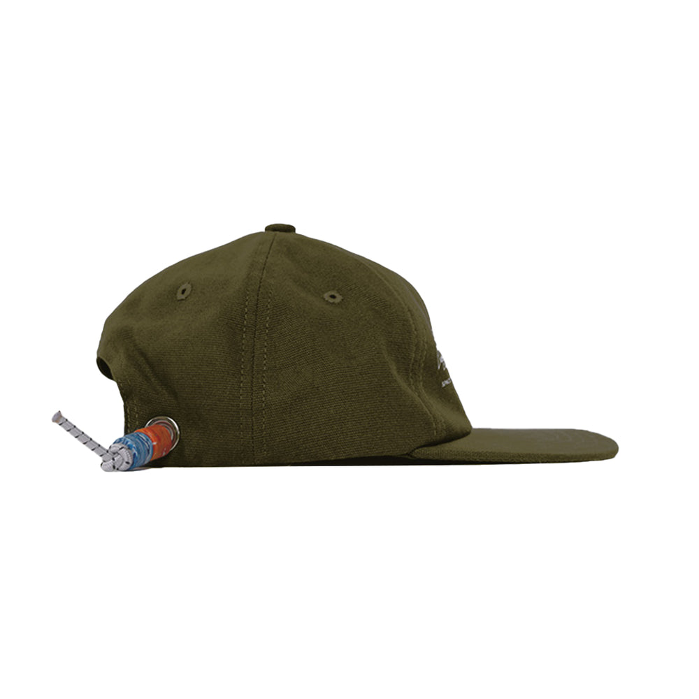 SA X WHR LOGO CAP OLIVE