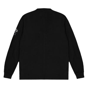 CDA LOGO LONG SLEEVE T BLACK