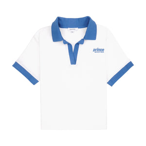 Prince Sporty Terry Polo Lapis/White