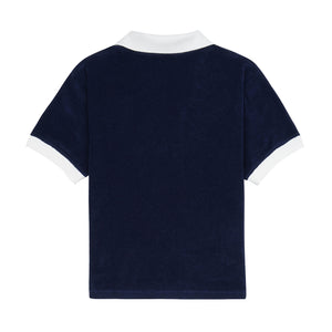 Prince Sporty Terry Polo Navy/White