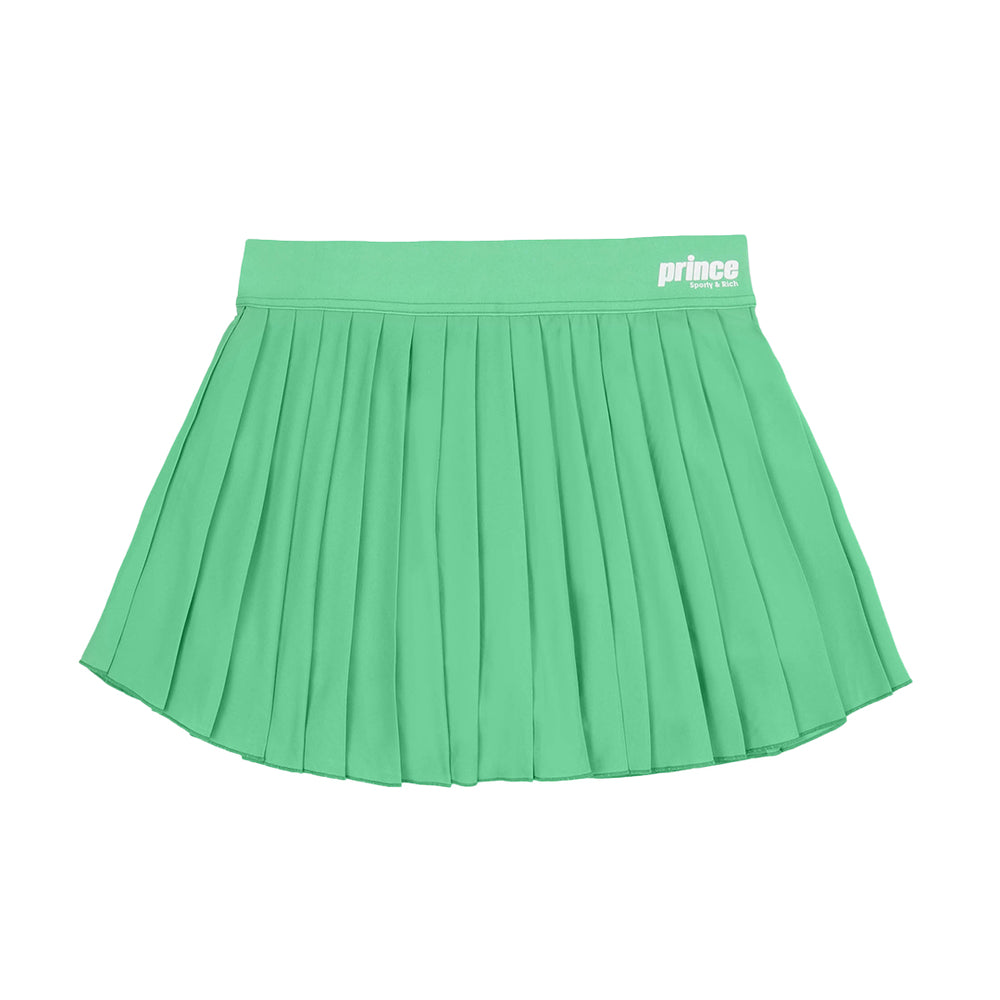Prince Sporty Pleated Skirt Clean Mint/White