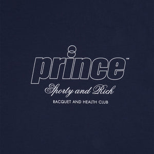 Prince Health T-Shirt Navy/White