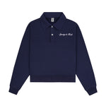 Syracuse Embroidered Polo Navy