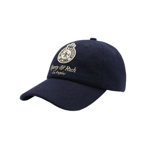 Crown LA Flannel Hat Navy