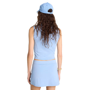 SRC Sports Polo Vest Sky Blue/White