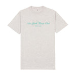 NY Tennis Club T-Shirt Heather Gray/Caribbean