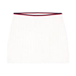 Serif Logo Mini Cable Skirt Off White