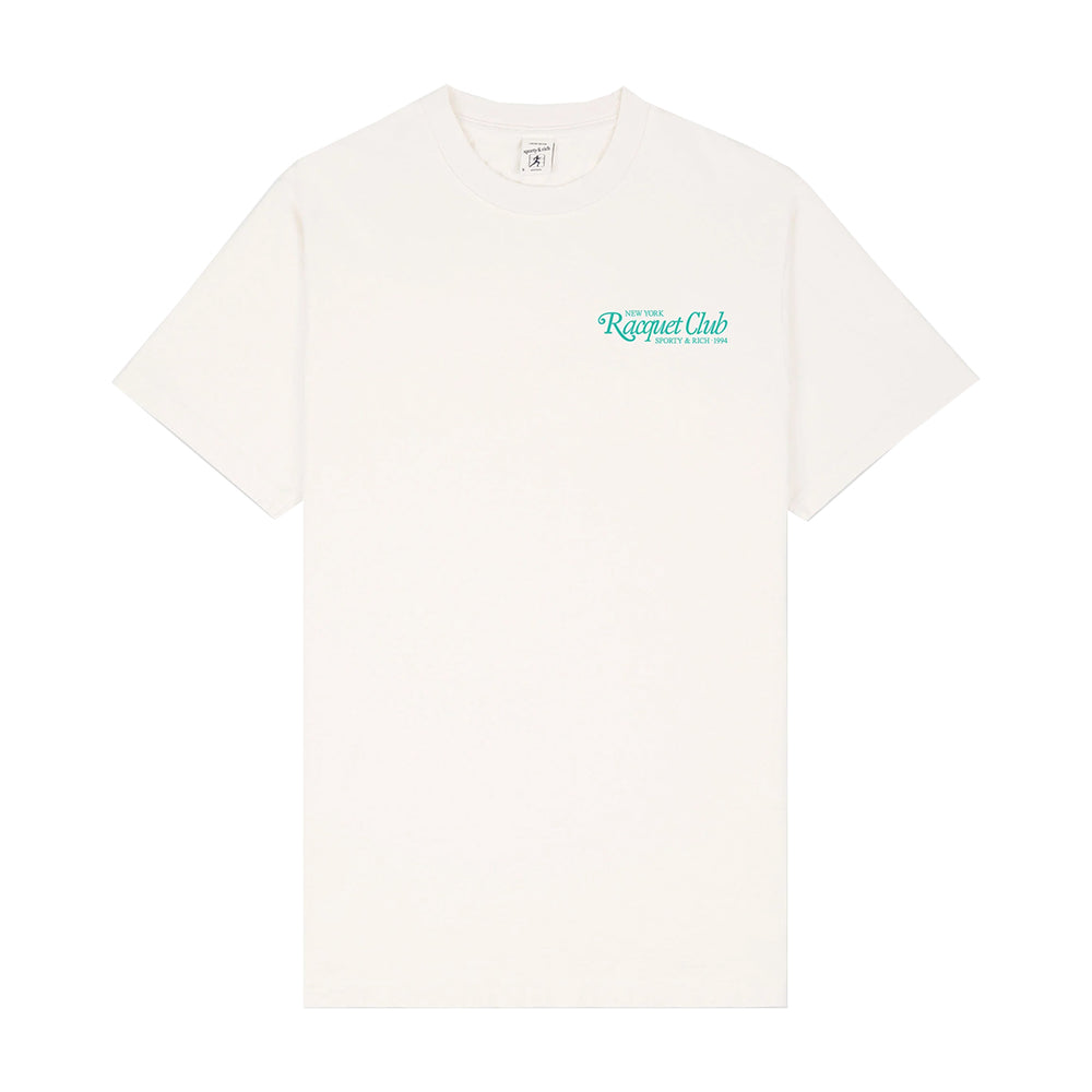 94 Racquet Club T-Shirt Coconut/Caribbean