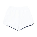 Hotel du Cap Cursive Terry Short White/Navy