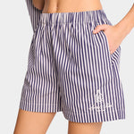 Vendome Boxer Short Navy Stripe