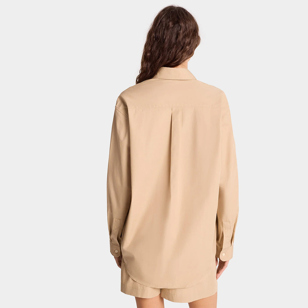 SRC Oversized Shirt British Tan