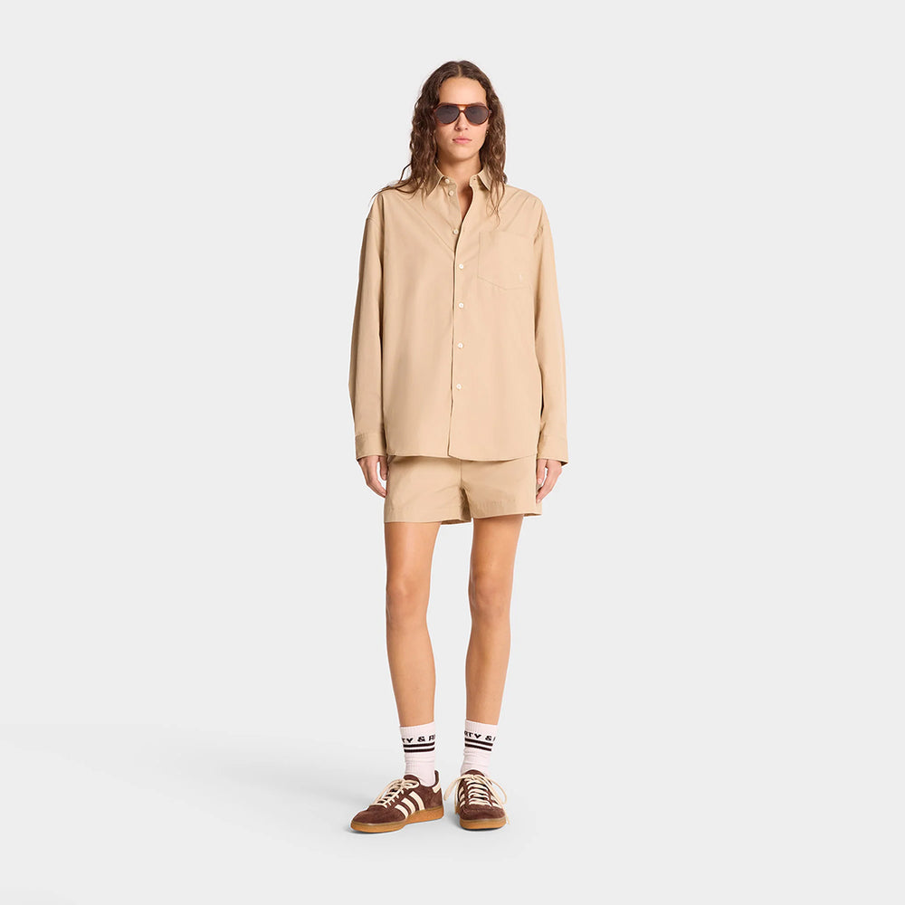 SRC Oversized Shirt British Tan