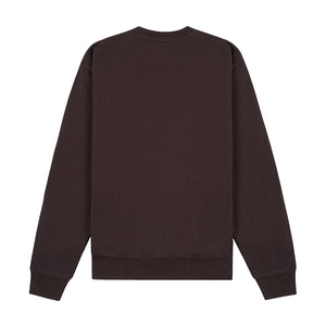 Oval Health Crewneck Chocolate