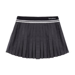 Abigail Pleated Skirt Dark Grey