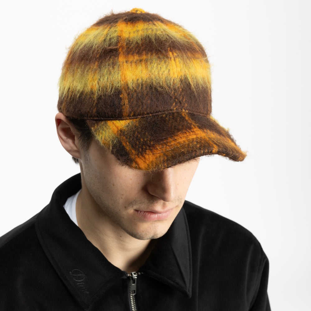 Shaggy Low Pro Cap Yellow Plaid