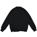 SS23 Reconstructed Raglan Sweatshirt Black