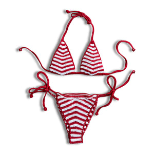 SWEET TREATS CROCHET BIKINI CHERRY COLA