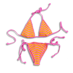 SWEET TREATS CROCHET BIKINI PINK LEMONADE