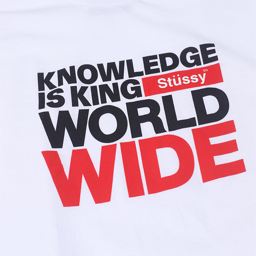 KING WORLDWIDE T-SHIRT WHITE