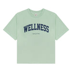 Wellness Ivy Cropped Top Thyme/Navy