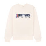 Team Logo Crewneck Cream/Navy/Team Red