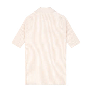 SRHWC Ribbed Polo Cream